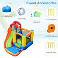 thumbnail image 5 of SUGIFT Kid Inflatable Bounce House Water Slide Castle with Blower, 5 of 9