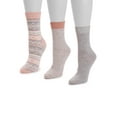thumbnail image 2 of Muk Luks Women's 5 Inch Crew Sock, 3 Pair, 2 of 3