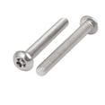 thumbnail image 4 of M5x40mm 304 Stainless Steel Button Head Torx Security Tamper Proof Screws 10pcs, 4 of 5