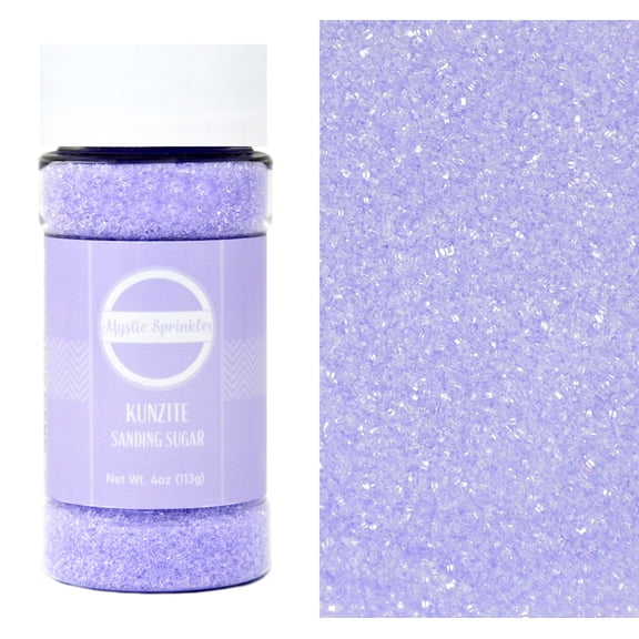Mystic Sprinkles Kunzite - Lavender Sanding Sugar 4 oz.