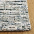 thumbnail image 2 of Safavieh Elements Fallon Striped Area Rug, Teal/Beige, 6' x 6' Square, 2 of 9