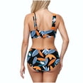 thumbnail image 5 of Fznquz Bikini Sets for Women Tropical High Waisted 2 Piece Swimsuit Triangle 2026 Tummy Control Swim Suits,XL, 5 of 5