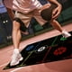 thumbnail image 1 of Tapete de entrenamiento de baloncesto con superficie de goma antideslizante, almohadilla de regate de 6 paneles para ejercicios de control del balón y juego de pies, tapete silencioso, 1 of 2