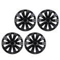 thumbnail image 1 of Hubcap Wheel Covers 16 Inch, Universal Hub Caps, R16 Wheel Rim Covers, Snap On Hubcaps for Most Cars Truck SUV, Rim Protectors Set of 4, 1 of 7