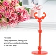 thumbnail image 3 of 10PCS Action Figure Stands, Wide Compatibility, Plastic  Translucent Display Bases Doll Model Support Display Holder Base for 6 Inch Dolls, 3 of 8