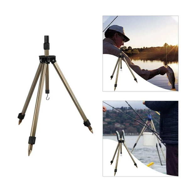 Fishing Rod Holder Retractable Fishing Pole Holder Tripod Stand for Pole  Fishing 
