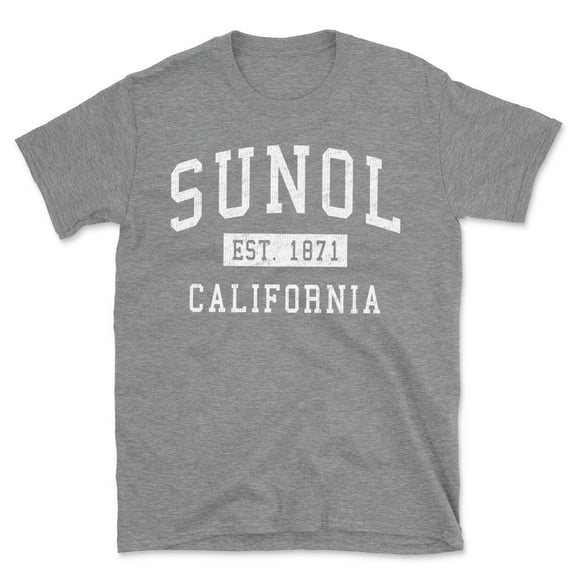 Sunol California Classic Established Men's Cotton T-Shirt