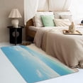 thumbnail image 3 of Ocean Rugs for Living Room Bedroom - Beach Rug 5x6 - Coastal Carpet for Home Decor - Washable Non Slip Patterned Indoor Large Area Rug - Soft & Low Pile (ZN&711), 3 of 7