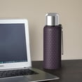 thumbnail image 5 of Modern 20oz Stainless Steel Thermal Bottle with Tea Filter and Cup Lid, Vacuum Insulated Coffee Mug with 316L Inner Liner, Leakproof Travel Thermos for Office, Commute & Outdoor, 5 of 7