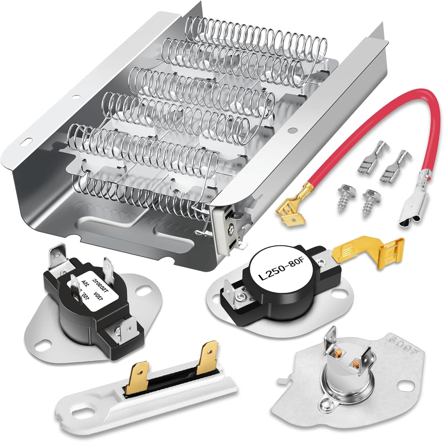 Whirlpool, Dryer Igniter Kit, 279311, White, Metal - Walmart.com