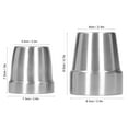thumbnail image 4 of Coffee Cup, Rust-proof Corrosion- 180ml+300ml Beer Cup, Frosted Texture 2pcs For Beverage Cups Tea Cups, 4 of 8