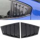 thumbnail image 2 of Carbon Fiber Color Rear Side Vent Quarter Window Louver Shutter Cover Trim for / 2015 - 2021, 2 of 5