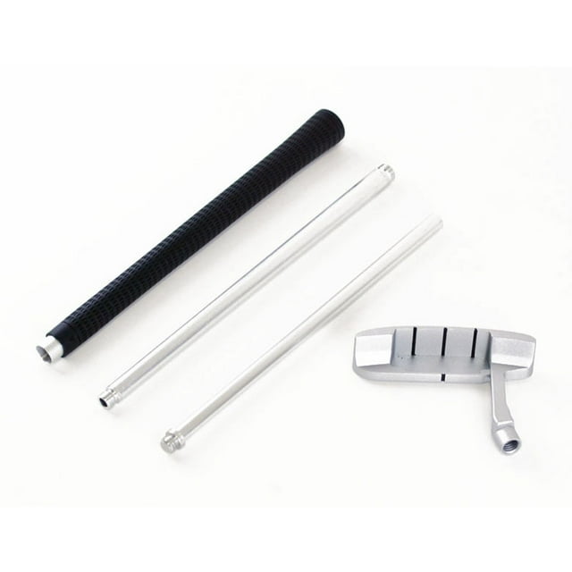 Premium Aluminum Alloy Golf Putter Gift Set: Detachable 3-Section Shaft with Dual-Sided & Single-Sided Heads – Lightweight, High Hardness Design for Versatile Use in Ceremonies, Corporate Gifts &