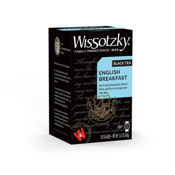 Wissotzky, Black Tea, English Breakfast 25pk