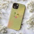 thumbnail image 5 of Vintage Floral Vase Phone Case, Soft Green Background with Retro Lamp and Candle Illustration, Protective Cover for iPhone 16 15 14 13 12 11 Pro Max Mini, 5 of 6