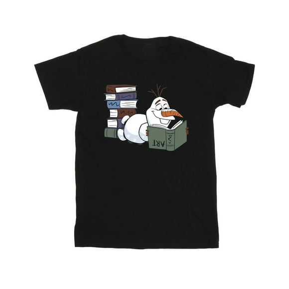 Frozen II Boys Olaf Reading Cotton T-Shirt
