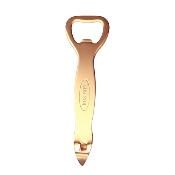 Abridor de botellas de acero inoxidable, accesorio creativo para la cocina, herramienta para abrir cerveza, accesorio para bar en casa, diseño plegable, marco de metal, para dormitorio.