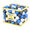 Grey‑White‑Blue, 100 Balls, variant on Sisticker Ball Pit Balls, Plastic Play Balls, 50-Count Assorted Ocean Balls for Kids, Smooth Lightweight Durable Balls with Clear PVC Bag, Yellow Blue Orange Green Pink Purple