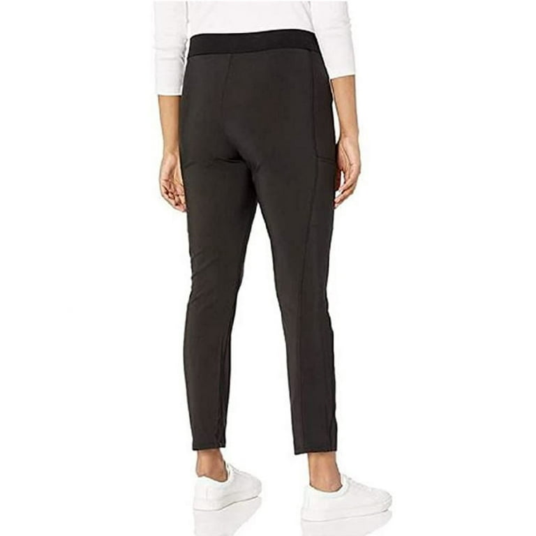 Briggs Women s Pull On Side Pocket Pant Black XX Large Walmart