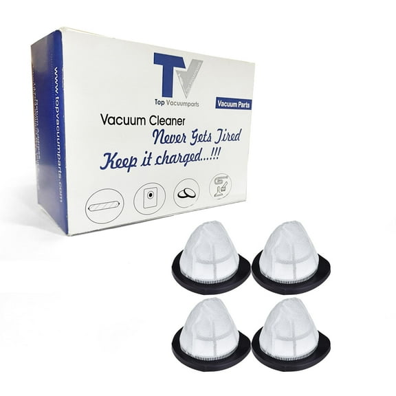 Replacement Part For Bissell 4Pk Vacuum Primary Filter for Fits 38B1, 1059, 10591, 10592, 10593, 10594, 10595, 10597, 10599, 1059F, 1059G, 1059H Models # F602