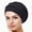 Black, variant on Women's Wrinkle Knit Beanie Cozy Winter Textured Pleated Slouchy Beanie Hat for Cold Weather