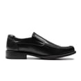 thumbnail image 3 of Mocasines Slip-On de Cuero Negro Goldman-02 para Hombre de Bruno Marc, 3 of 6