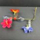 thumbnail image 4 of Comedero para pájaros con ventosa y flores, comedero decorativo para pájaros, creativo para exteriores, 4 of 5