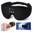 thumbnail image 3 of Auriculares inalámbricos HiFi estéreo 3D Máscara para los ojos Auriculares 5.0 compatibles con Bluetooth JShteea El nuevo, 3 of 7