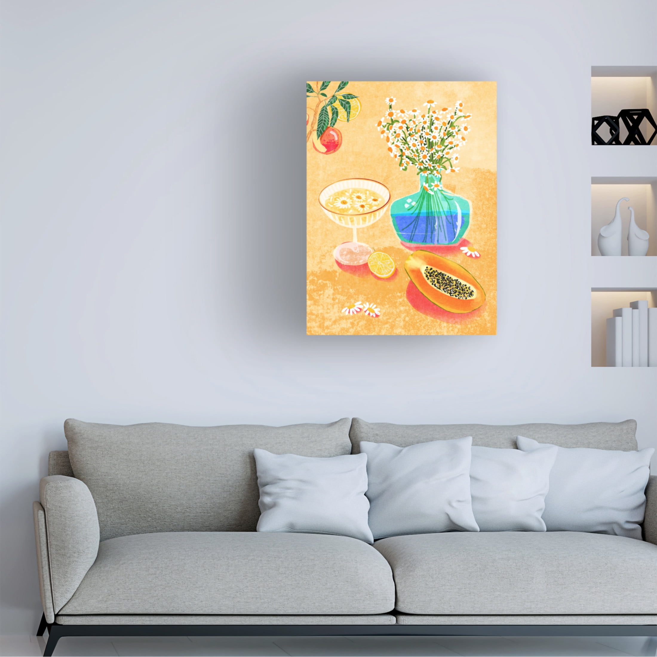 Trademark Fine Art Raissa Oltmanns  Summer Day Vibes Canvas Wall Art
