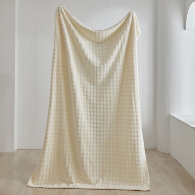 Manta de aire acondicionado Kdkad, manta fresca, manta para sofá o cama, tamaño king, suave y esponjosa, manta de franela para el regazo, súper acogedora y cómoda para todas las estaciones.