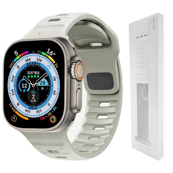 Soft Silicone Strap For Apple Watch Band Ultra 42/44/45/54