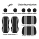 thumbnail image 3 of Funda Universal Para Asiento De Automóvil  Lab.G 11 pz Gris negro, 3 of 5
