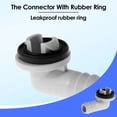 thumbnail image 4 of Air Conditioner Drain Hose 9.8FT Flexible Leak-proof AC Drain Pipe Replacement Air Conditioner Drain Kit for Mini-Split Unit Window Air Conditioner Unit, 4 of 7