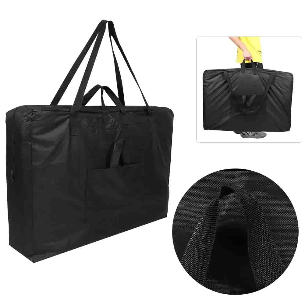 EECOO Massage Table Carrying Case Bag, Universal Canvas Shoulder Bag for Massage Tables Accessories 39.4 x 27.6in