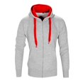 thumbnail image 2 of Kureaily Men's Hoodies Casual Sweatshirts Stylish Slim Fit Hip Hop Hoodie Sets For Men Hooded Tops Men's Crewneck Sweatshirts, 2 of 3