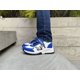 thumbnail image 3 of Tenis Niño Sintetico Choclo Blanco Azul, 3 of 5