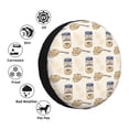 thumbnail image 4 of Fotbe Peanuts Funda de Llanta de Repuesto con Estampado, Engrosada, Ajuste Universal para Jeep, Remolque, RV, SUV, Camión-14 inch, 4 of 6