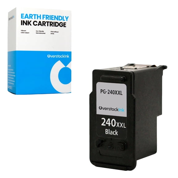 OverstockInk PG-240XXL Ink Cartridge Compatible for Canon PG-240 240XL 240XXL for PIXMA MG2120 (1 Black)