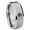 Brushed Gray Beveled Edges, variant on Tungsten Spiderman 8mm Brushed Gray Beveled Edges Men's Ring