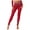Burgundy, variant on Women's Glittery Rhinestone Dance Pants Gymnastics Yoga Workout Leggings Figure Skating Dancewear Royal Blue M