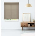 thumbnail image 2 of Linen Avenue Cordless Mojave Light-Filtering Cassette Roller Shade with Bloc Wand for Easy Adjustment– Soft Light Control, UV Protection –Tan Dunes 41 W X 66 H (Arrives 1/4" Narrower), 2 of 8