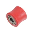 thumbnail image 3 of Unique Bargains 10mm Chain Roller Pulley Tensioner Wheel Guide Concave Type for Bike Sliding Door Red, 3 of 6