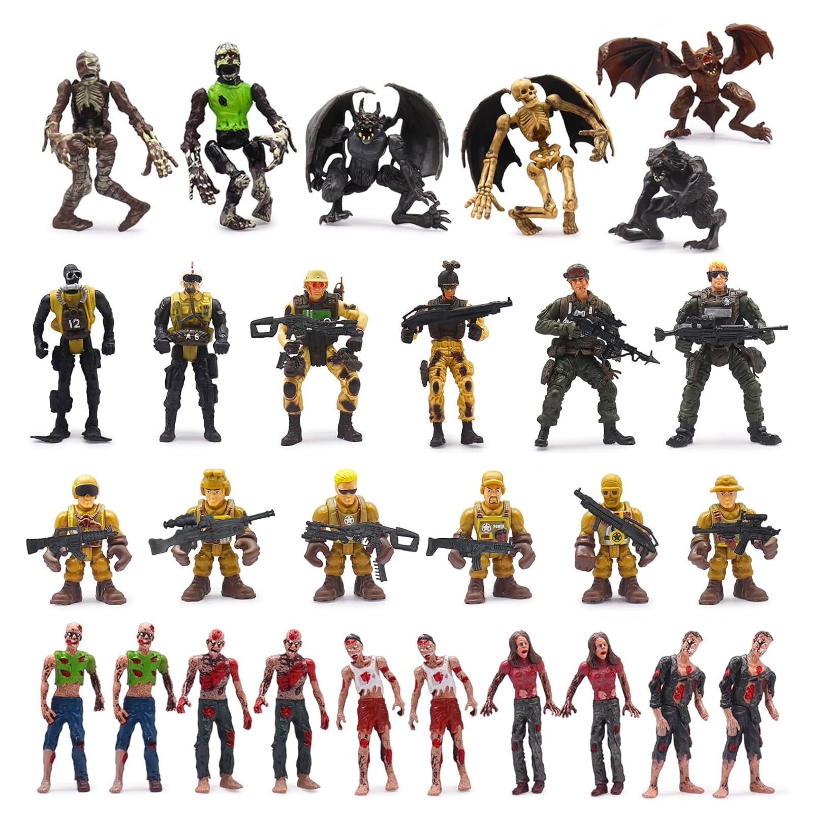Lanard The Corps! Soldier Of Honor - 3 Pack Action Figures, Fully