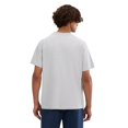 thumbnail image 3 of ellesse Camiseta para hombre paquete de 2 - ACCIANO, manga corta, cuello redondo, logotipo, algodón, liso Negro/Gris claro L (Large), 3 of 7