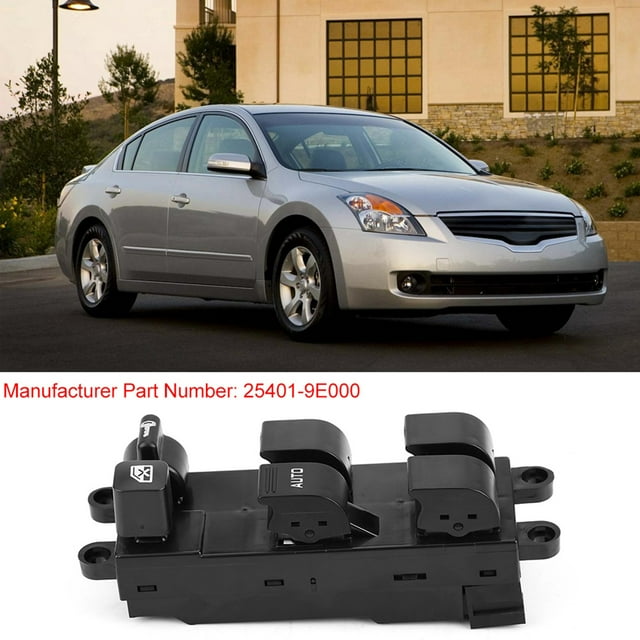 El Interruptor De La Ventana Eléctrica Para Altima, Hecho De Plástico ABS, Reemplazo Directo Para La Instalación Fácil, Especialmente Para Altima 1998-2001, Viene En Paquete
