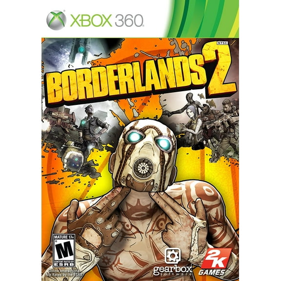 Borderlands 2 Action & Adventure Physical Video Game for Xbox 360