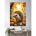 thumbnail image 2 of Twilight Hedgehog Dream Poster Wall Art, Modern Wall Decor, 12x18 UNFRAMED, 2 of 3