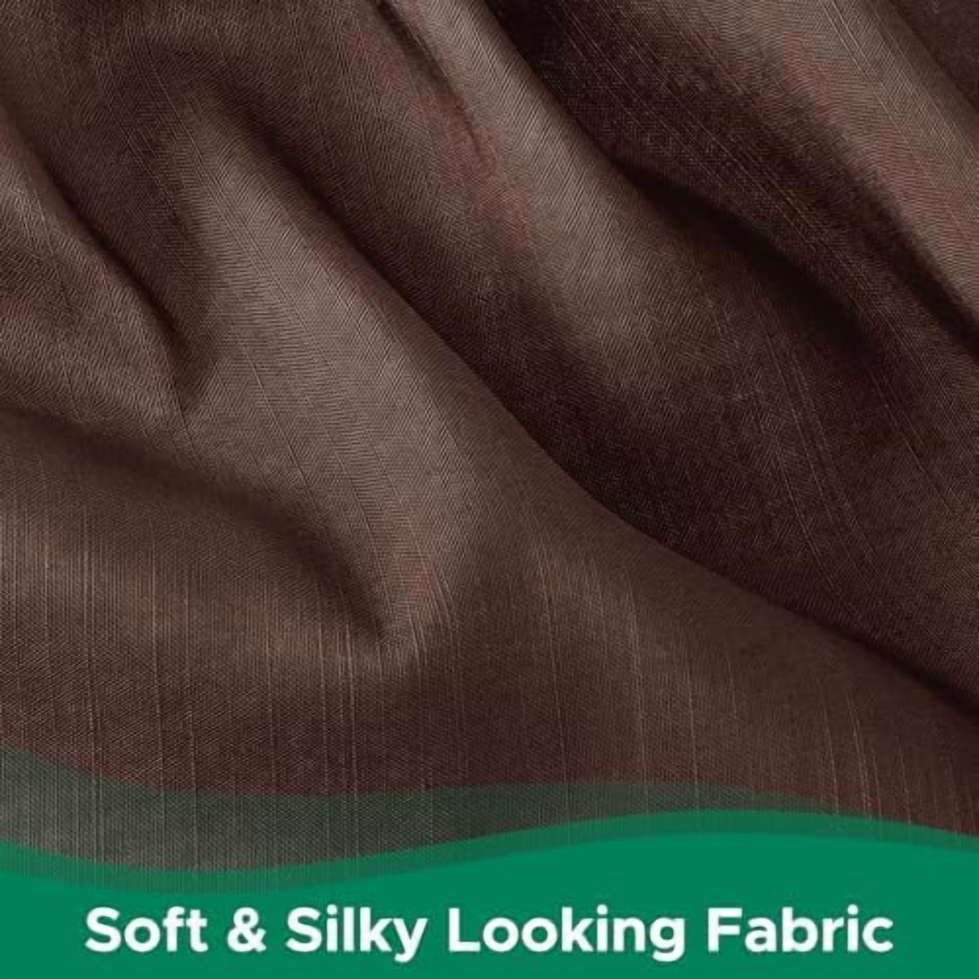 Wrap Around Bed Skirts for Queen Beds 15" Drop, Brown Adjustable Elastic Dust Ruffles Easy Fit Wrinkle & Fade Resistant Silky Luxurious Fabric Machine Washable