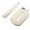 Beige, variant on Small Nylon Wristlet Wallet for Women – Zip-Around Mini Coin Purse with Clear ID Window & Detachable Strap, Lightweight Card Holder for Travel, Gym & Everyday Use (Black)