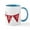 White/Blue Inside, variant on CafePress - J Is For Joy Mug - 11 oz Ceramic Mug - Novelty Coffee Tea Cup